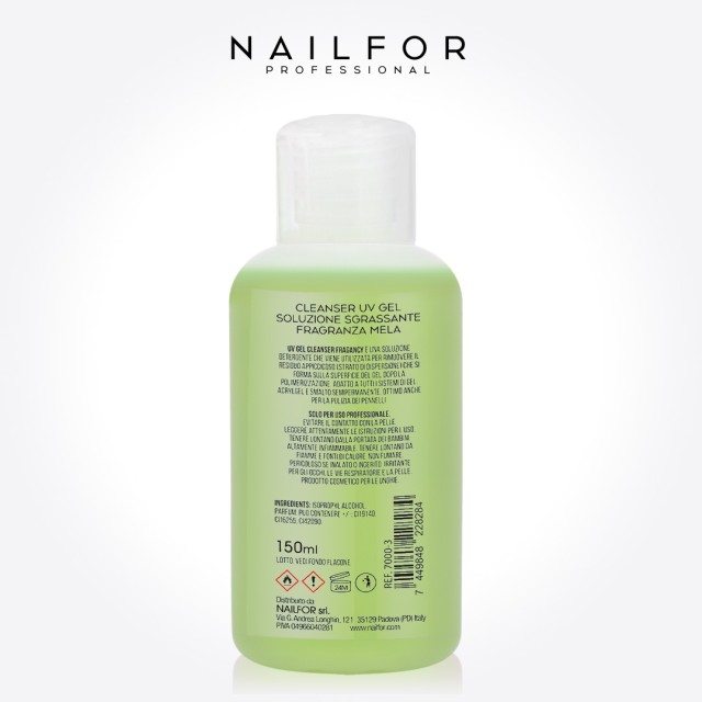 Cleanser Fragancy sgrassatore 150ml Mela - Nailfor